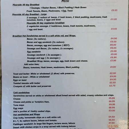 Moorside Hotel&cafe 3* Stoupe Brow